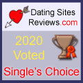 2020 Dating Sites Reviews Single's Choice Award - Bronze